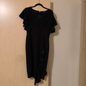 Black cocktail dress